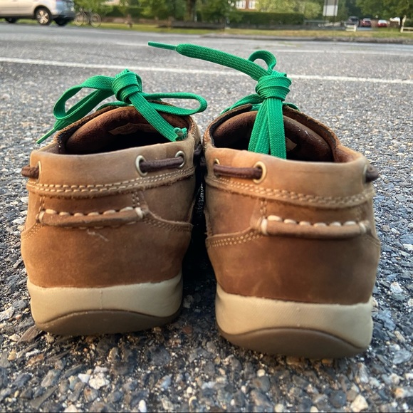 Rockport Works Men’s Sailing Club Steel Toe Boat shoes Size 8 1/2 - Picture 5 of 7